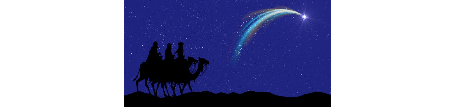 Epiphany 3 Wise Men following the star