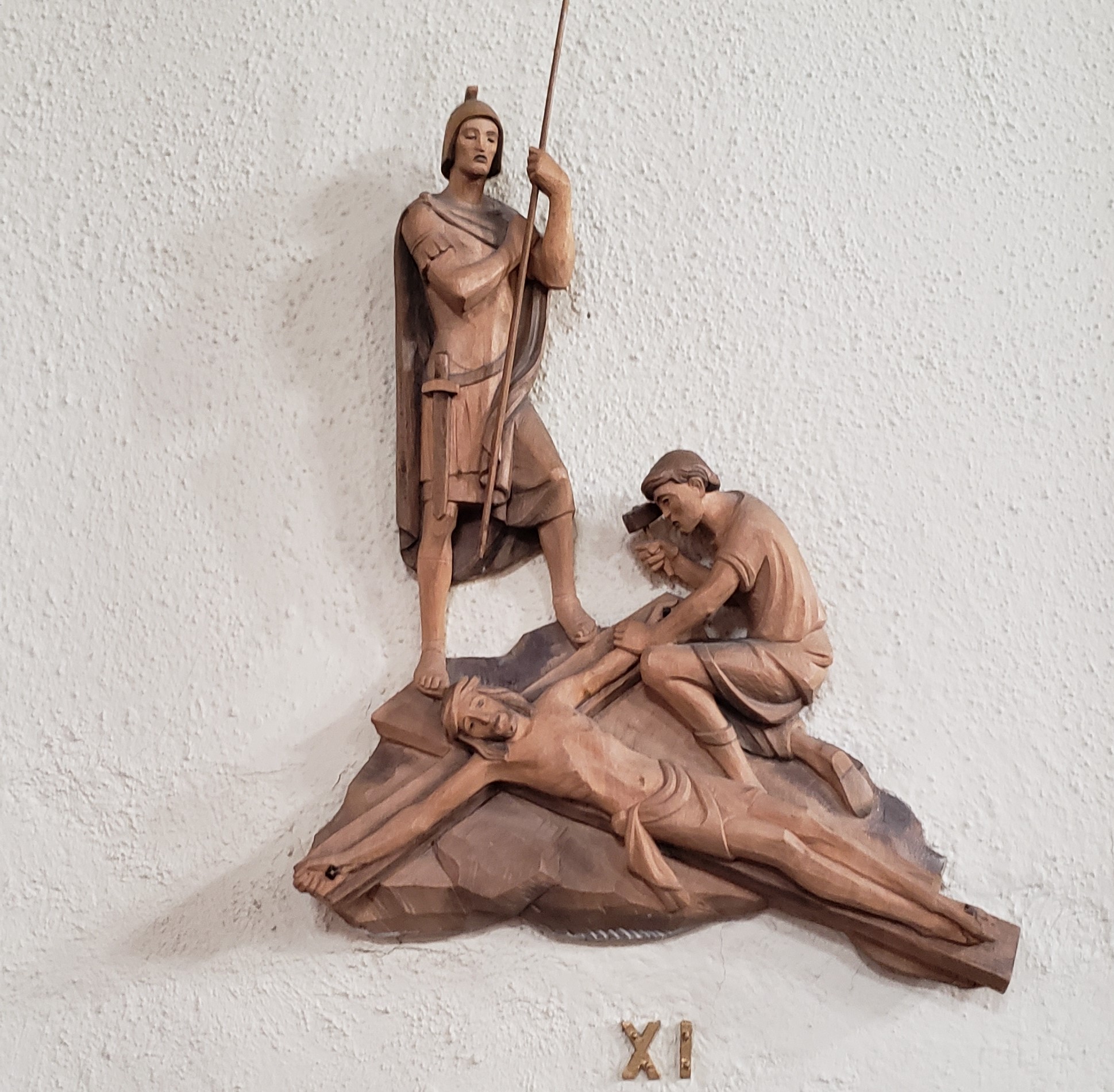 Jesus nailed to the Cross
